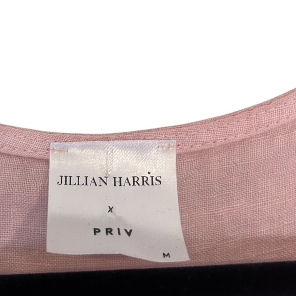 JILLIAN Harris X Priv Linen Hampton Dress- Size Medium - Picture 10 of 13